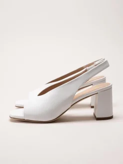 Unisa - Minero - Vita sandaletter i skinn