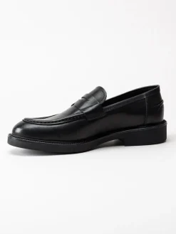 Vagabond - Alex M - Svarta loafers i skinn