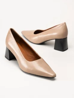 Vagabond - Altea - Beige pumps i skinn