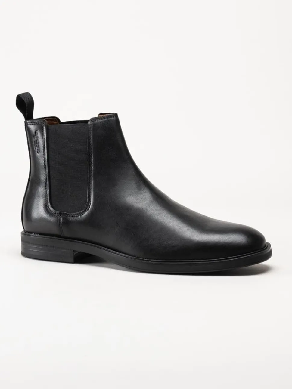 Vagabond - Andrew - Svarta chelsea boots i skinn