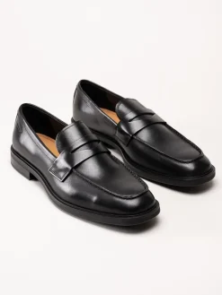 Vagabond - Andrew - Svarta loafers i skinn