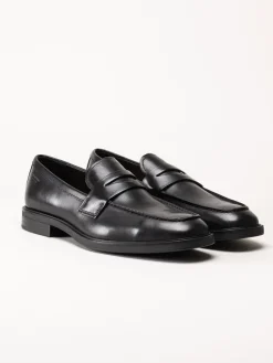 Vagabond - Andrew - Svarta loafers i skinn