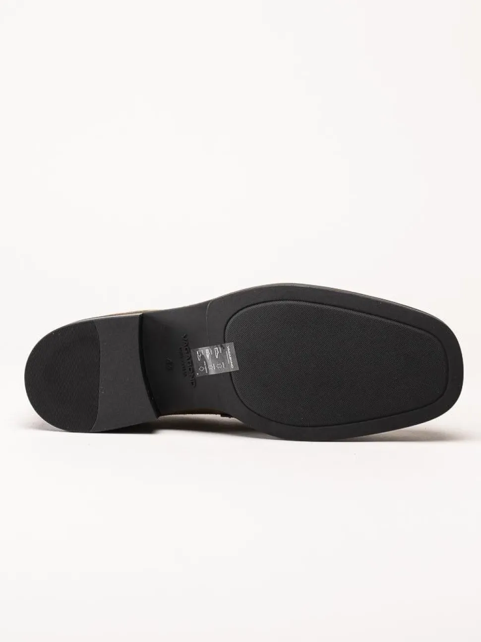Vagabond - Andrew - Taupefärgade loafers i mocka
