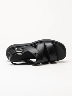 Vagabond - Connie - Svarta sandaler i skinn