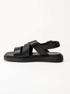 Vagabond - Connie - Svarta sandaler i skinn
