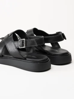 Vagabond - Connie - Svarta sandaler i skinn