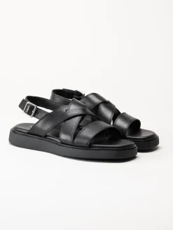 Vagabond - Connie - Svarta sandaler i skinn