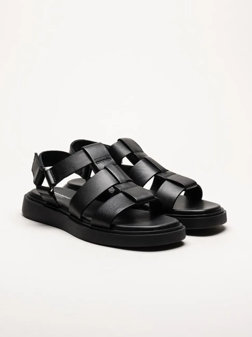 Vagabond - Connie - Svarta sandaler i skinn