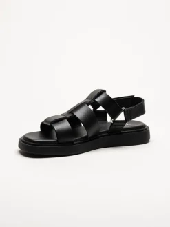 Vagabond - Connie - Svarta sandaler i skinn