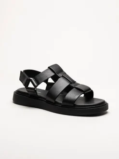 Vagabond - Connie - Svarta sandaler i skinn