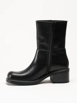 Vagabond - Daniella - Svarta boots i skinn