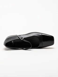 Vagabond - Debbi - Svarta Mary Jane pumps i skinn