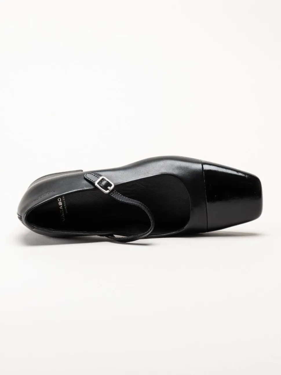 Vagabond - Debbi - Svarta Mary Jane pumps i skinn
