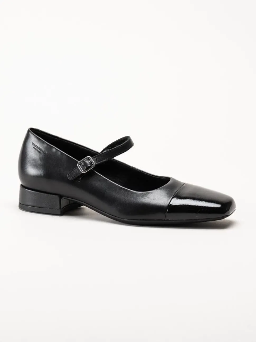 Vagabond - Debbi - Svarta Mary Jane pumps i skinn
