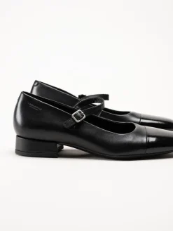 Vagabond - Debbi - Svarta Mary Jane pumps i skinn