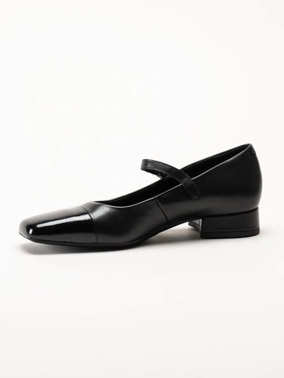 Vagabond - Debbi - Svarta Mary Jane pumps i skinn