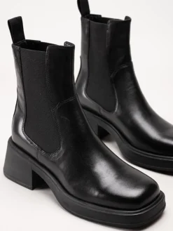 Vagabond - Dorah - Svarta chelsea boots med klack