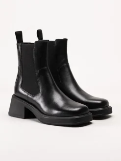 Vagabond - Dorah - Svarta chelsea boots med klack