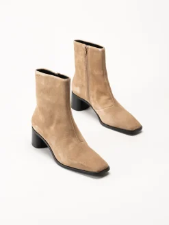 Vagabond - Fay - Beige boots i mocka