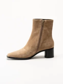 Vagabond - Fay - Beige boots i mocka