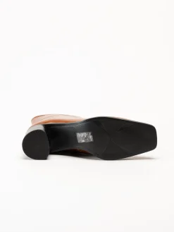 Vagabond - Fay - Ljusbruna boots i skinn