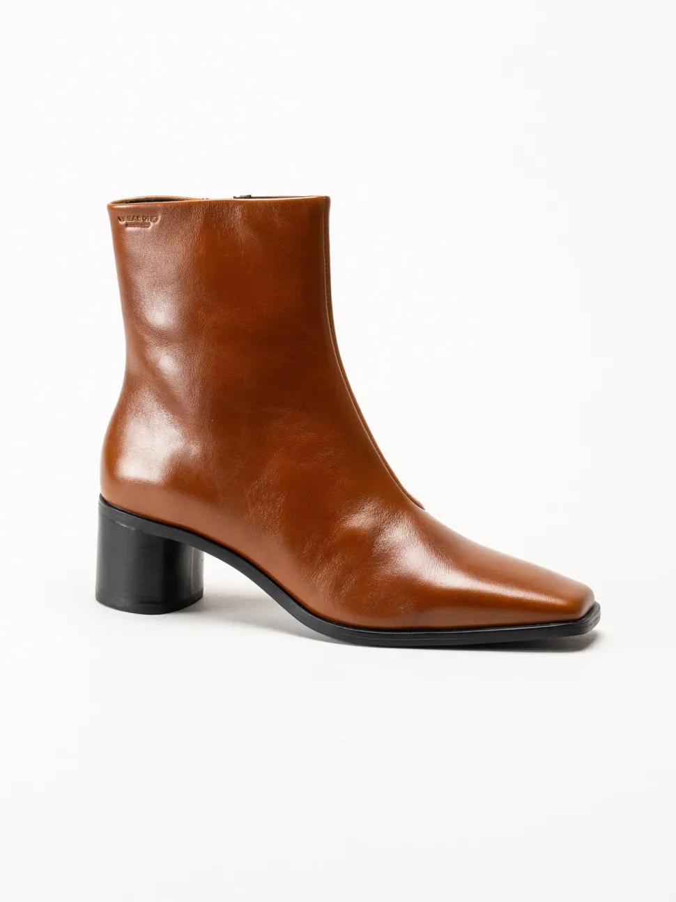 Vagabond - Fay - Ljusbruna boots i skinn