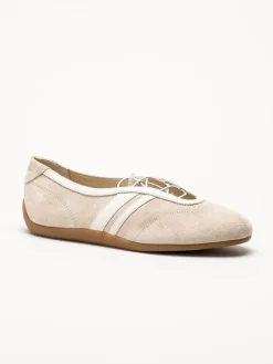 Vagabond - Hollie - Offwhite sportiga ballerinaskor