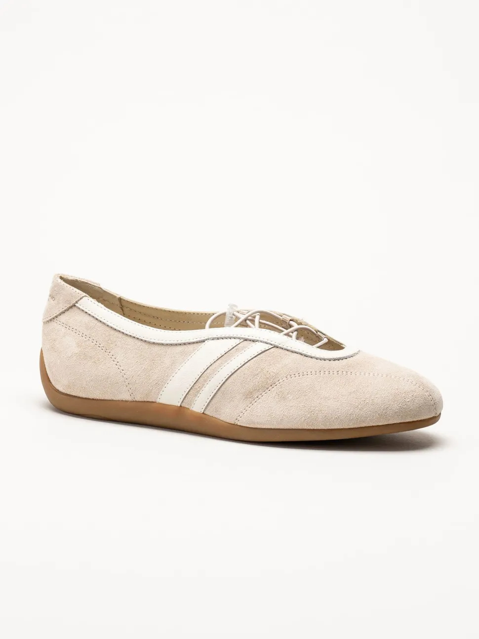 Vagabond - Hollie - Offwhite sportiga ballerinaskor