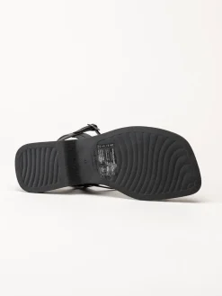 Vagabond - Izzy - Svarta sandaler i skinn