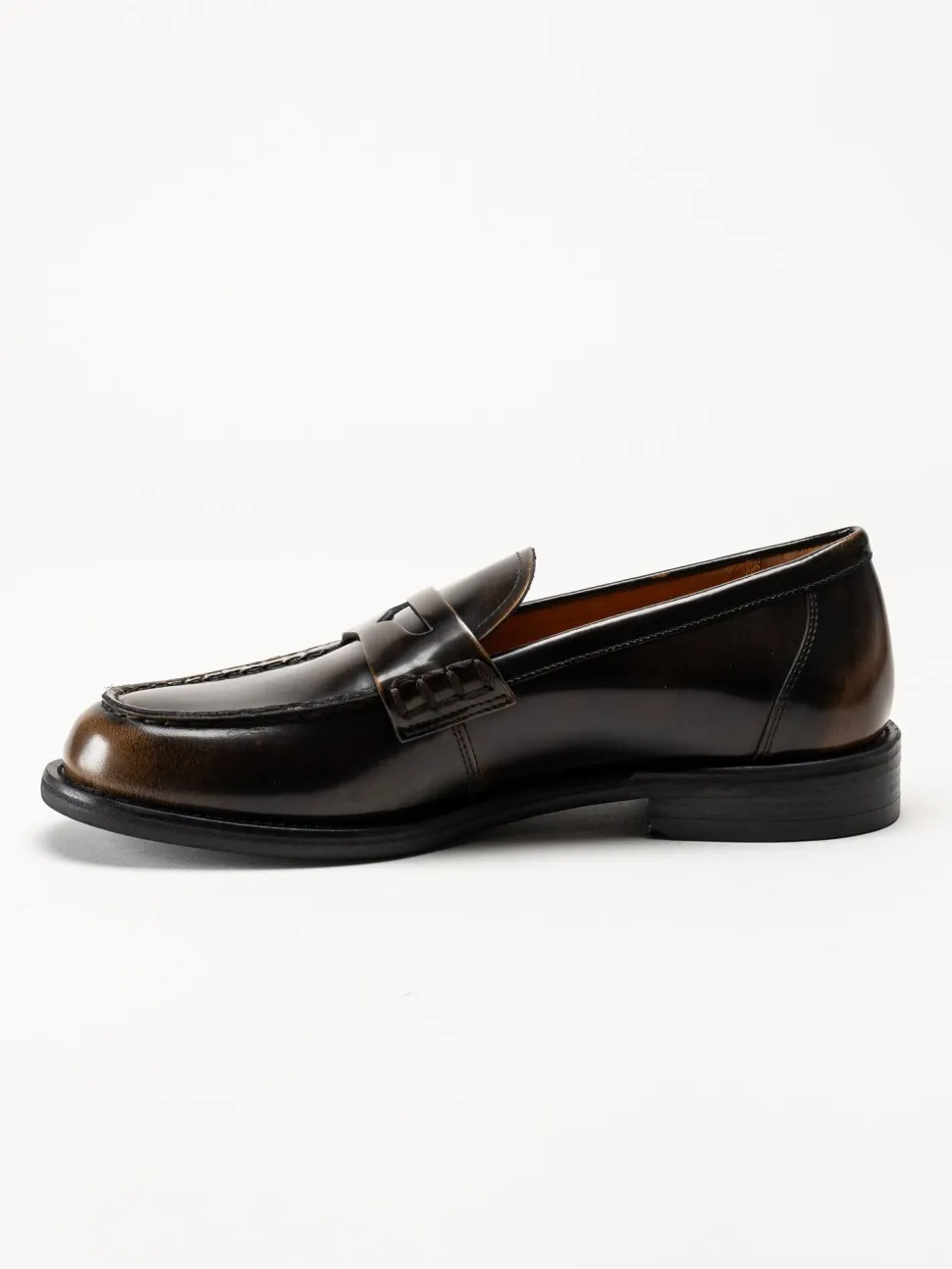 Vagabond - Linn - Bruna loafers i polido
