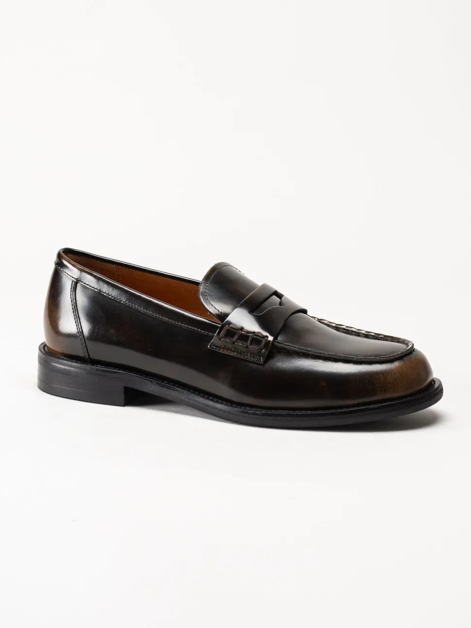 Vagabond - Linn - Bruna loafers i polido