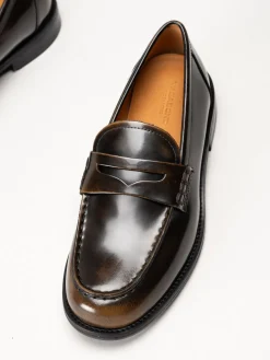 Vagabond - Linn - Bruna loafers i polido