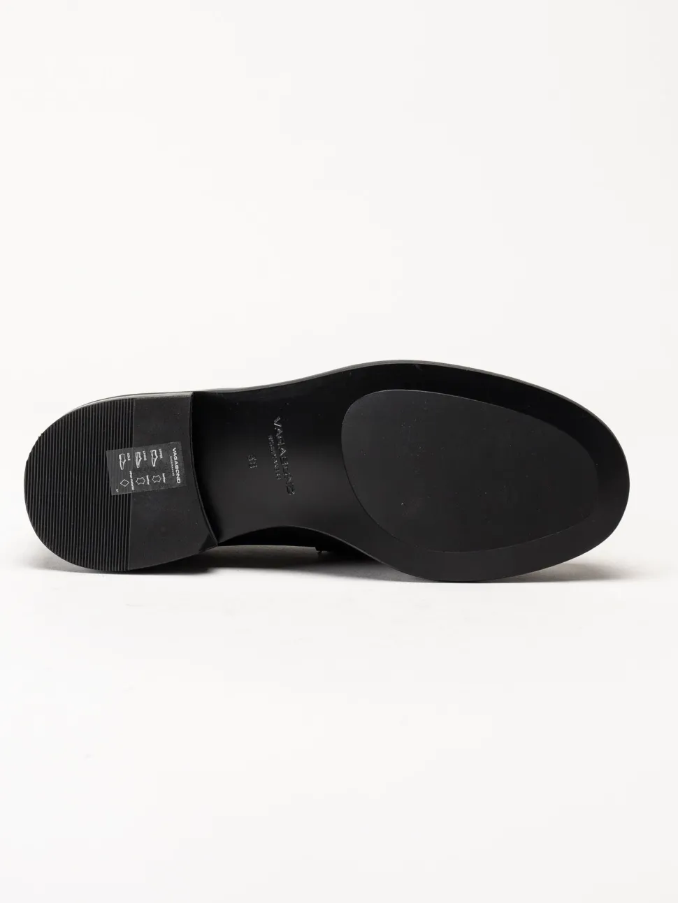 Vagabond - Linn - Svarta loafers i skinn