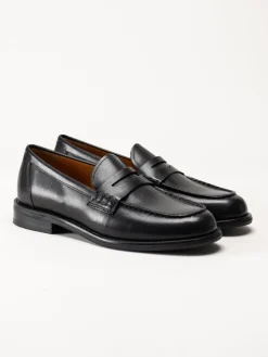 Vagabond - Linn - Svarta loafers i skinn