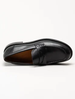 Vagabond - Linn - Svarta loafers i skinn