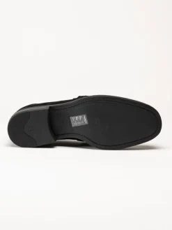 Vagabond - Mario - Svarta loafers i mocka