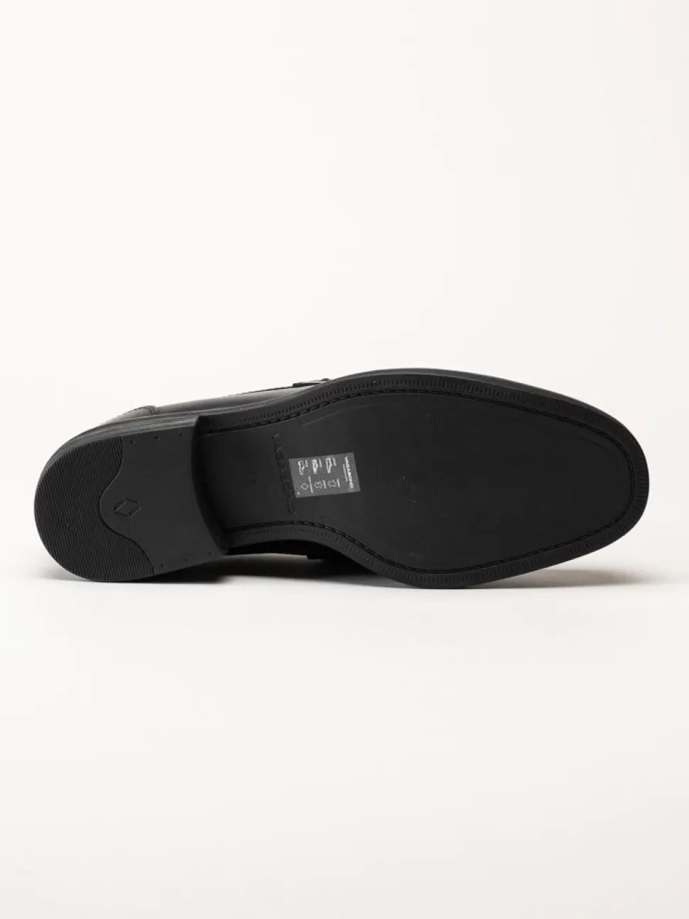 Vagabond - Mario - Svarta loafers i skinn