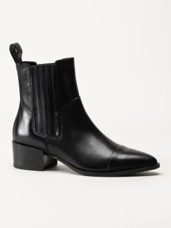 Vagabond - Marja - Svarta boots i skinn