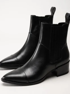 Vagabond - Marja - Svarta boots i skinn
