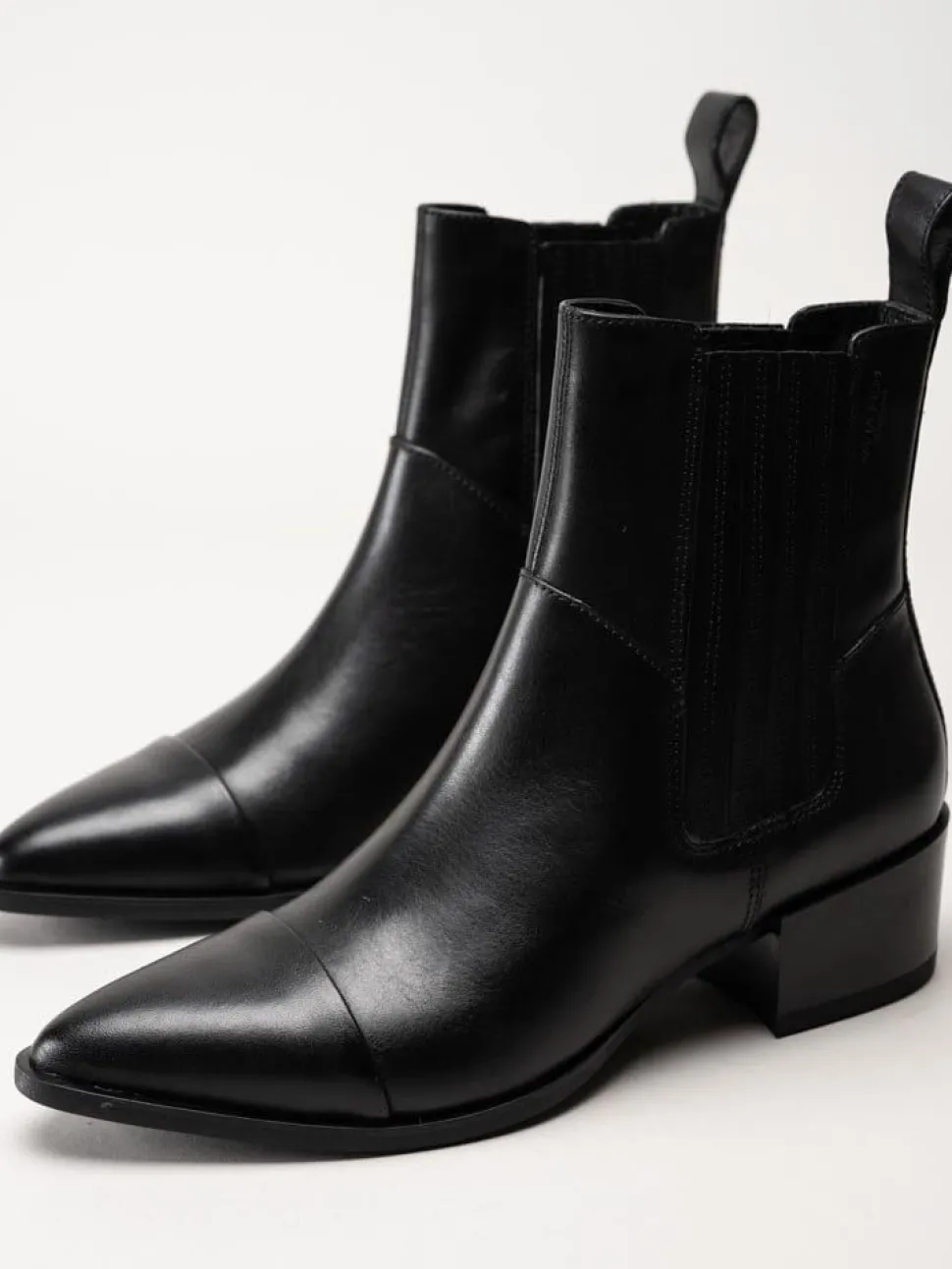 Vagabond - Marja - Svarta boots i skinn