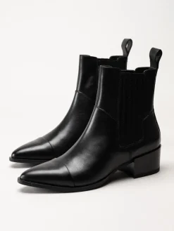 Vagabond - Marja - Svarta boots i skinn