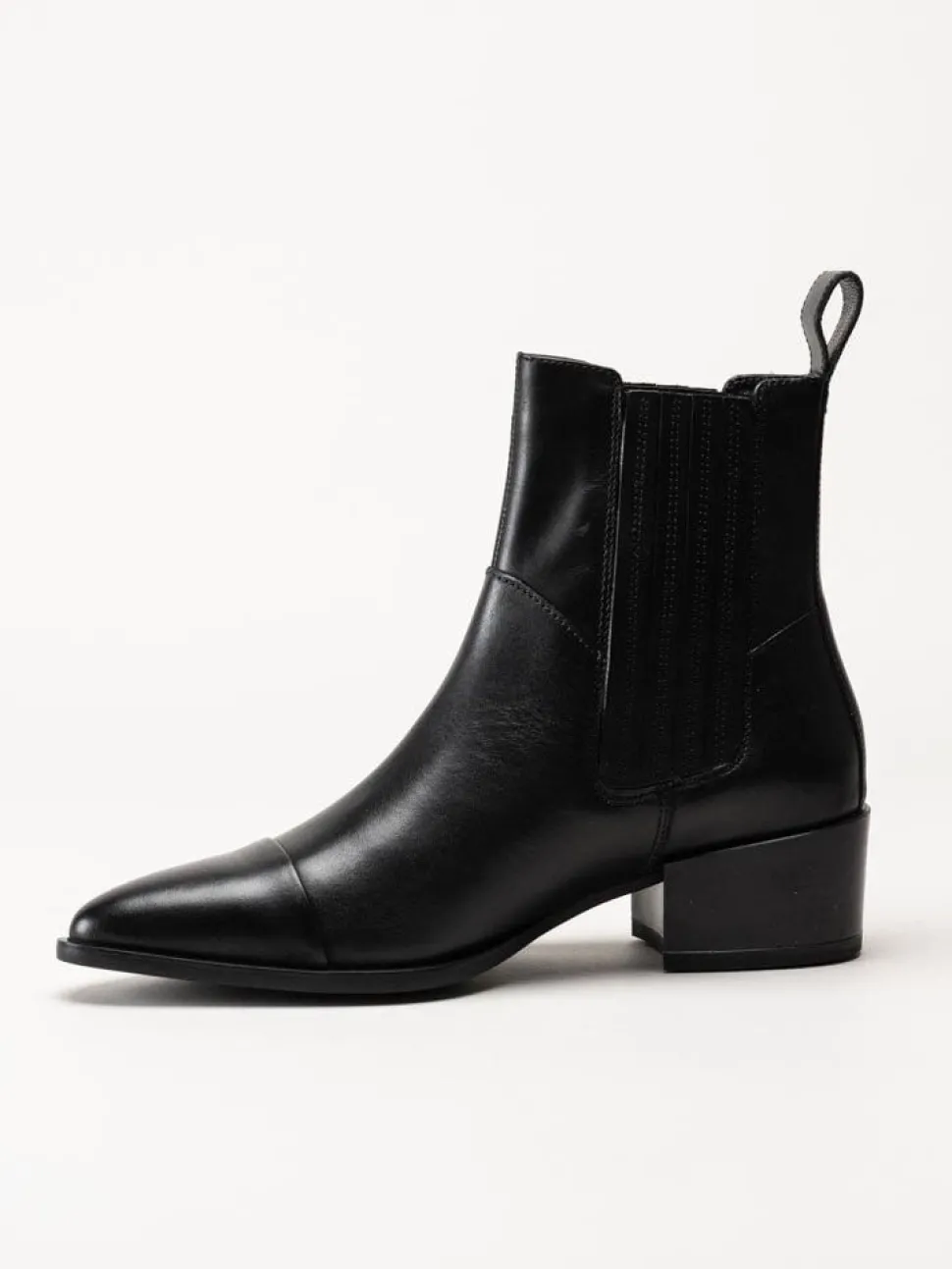 Vagabond - Marja - Svarta boots i skinn