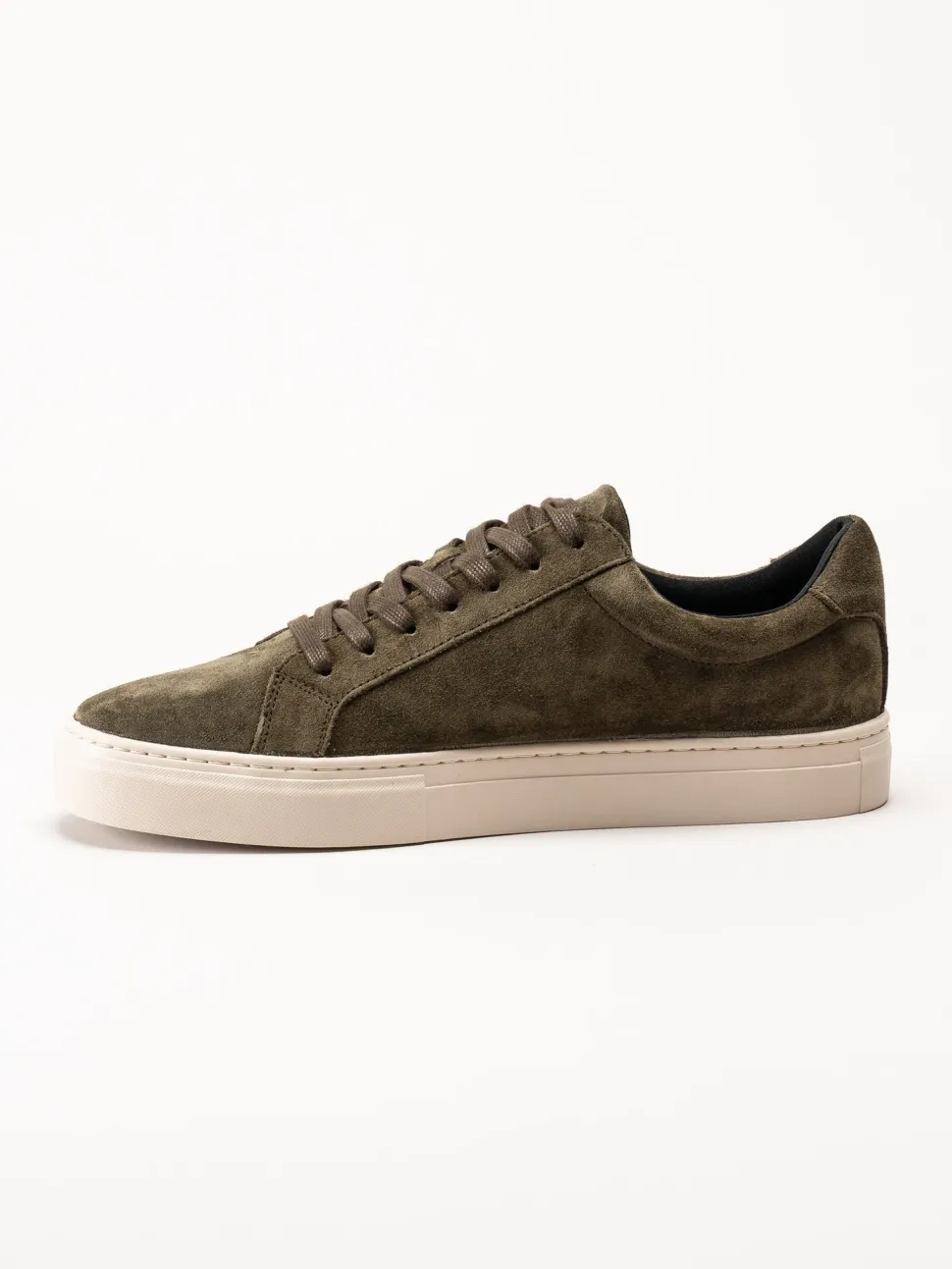 Vagabond - Paul 2.0 - Gröna sneakers i mocka