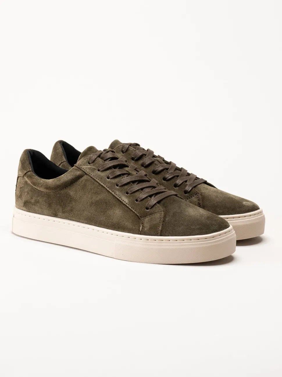 Vagabond - Paul 2.0 - Gröna sneakers i mocka