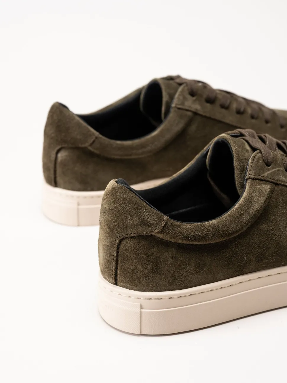 Vagabond - Paul 2.0 - Gröna sneakers i mocka