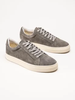 Vagabond - Paul 2.0 - Grå sneakers i mocka