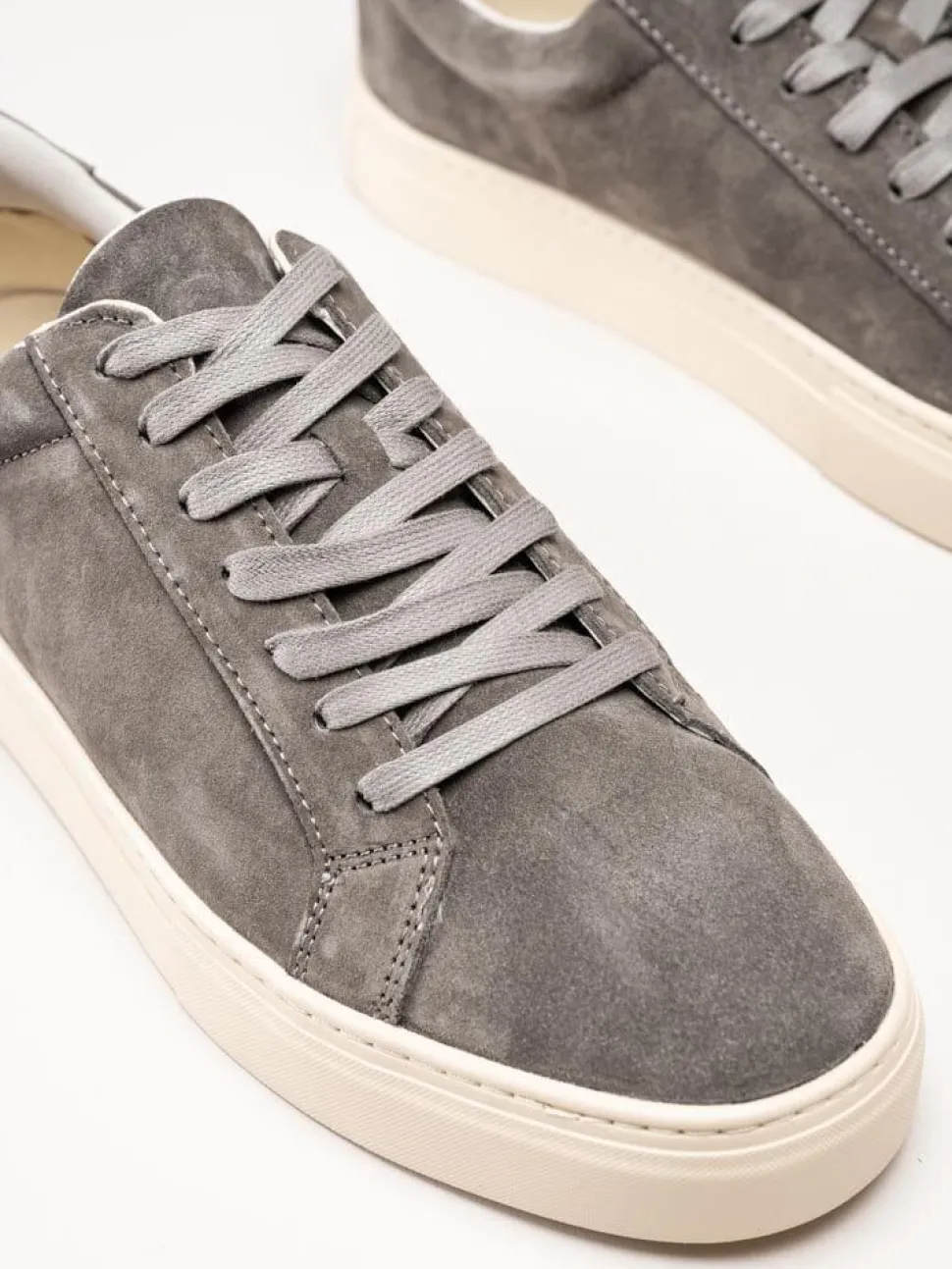 Vagabond - Paul 2.0 - Grå sneakers i mocka