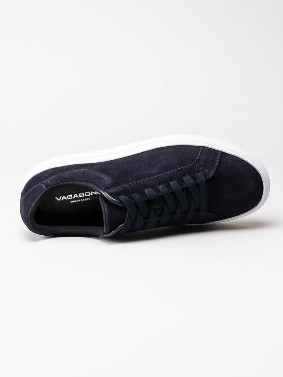 Vagabond - Paul 2.0 - Mörkblå sneakers i mocka