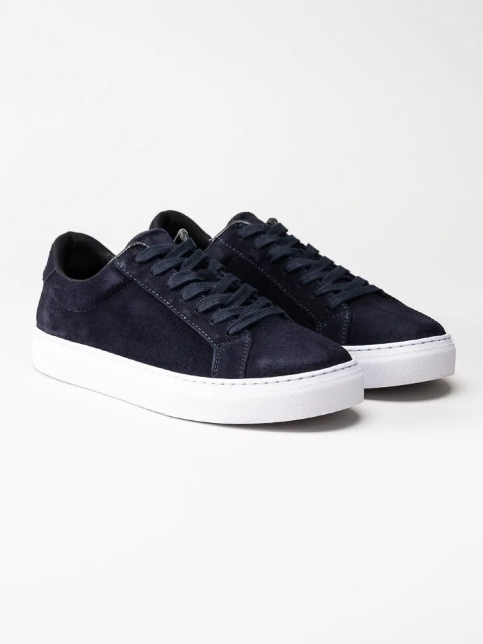 Vagabond - Paul 2.0 - Mörkblå sneakers i mocka