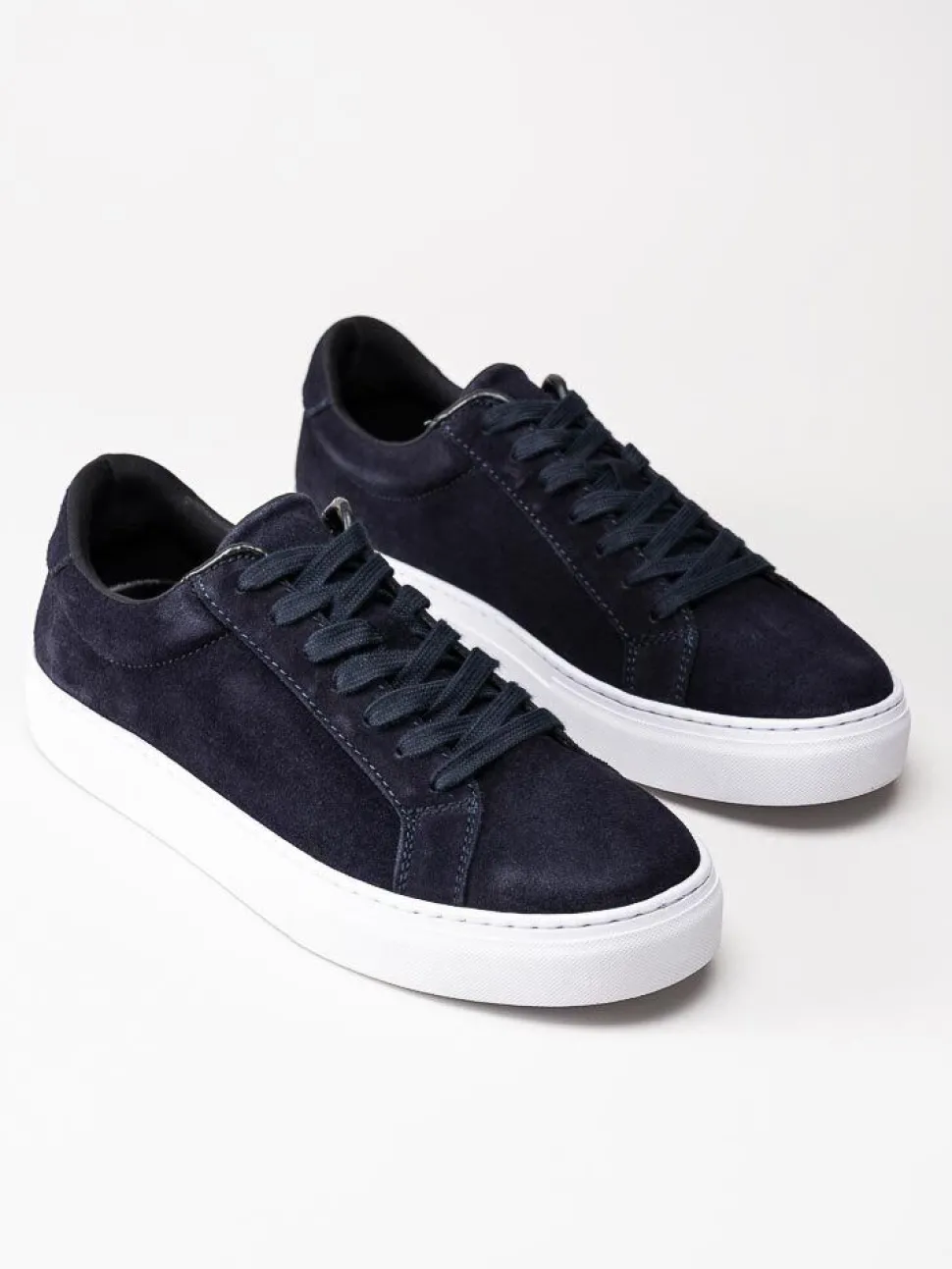 Vagabond - Paul 2.0 - Mörkblå sneakers i mocka